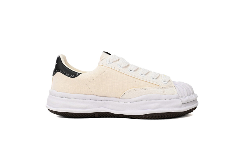 【BA9LC】763全白黑尾 三原康裕低帮时尚板鞋 NO.763 MIHARA YASUHIRO White And All White And Black Tail