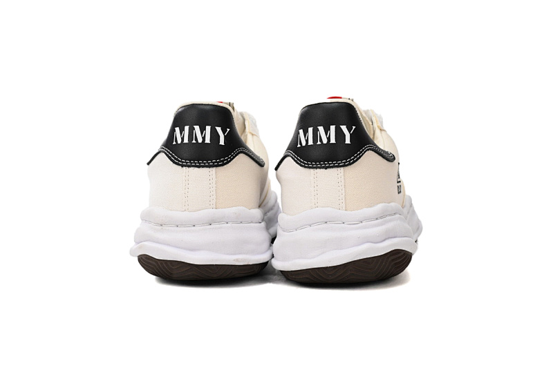 【BA9LC】763全白黑尾 三原康裕低帮时尚板鞋 NO.763 MIHARA YASUHIRO White And All White And Black Tail