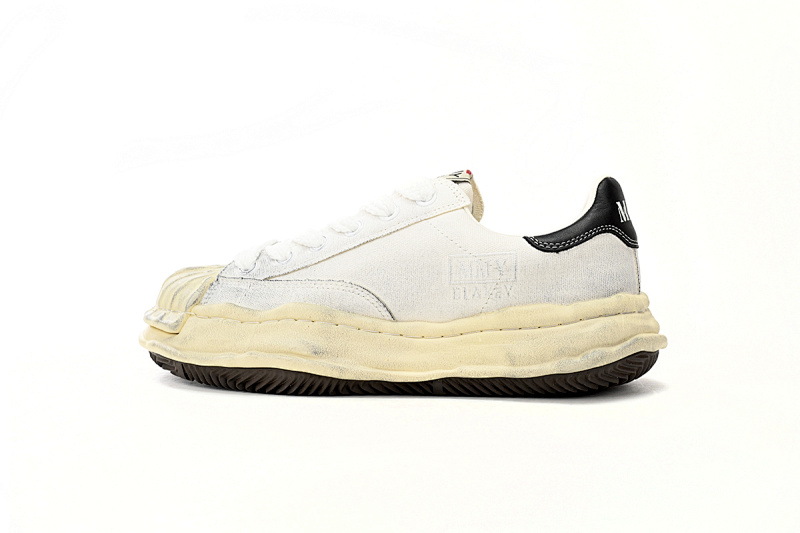 【BA9LC】791白黑尾 三原康裕低帮时尚板鞋 NO.791 MIHARA YASUHIRO White And Black Tail