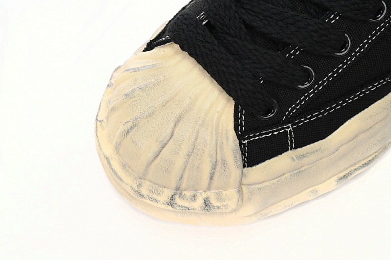 【BA9LC】790复古白黑 三原康裕低帮时尚板鞋 NO.790 MIHARA YASUHIRO Vintage White Black