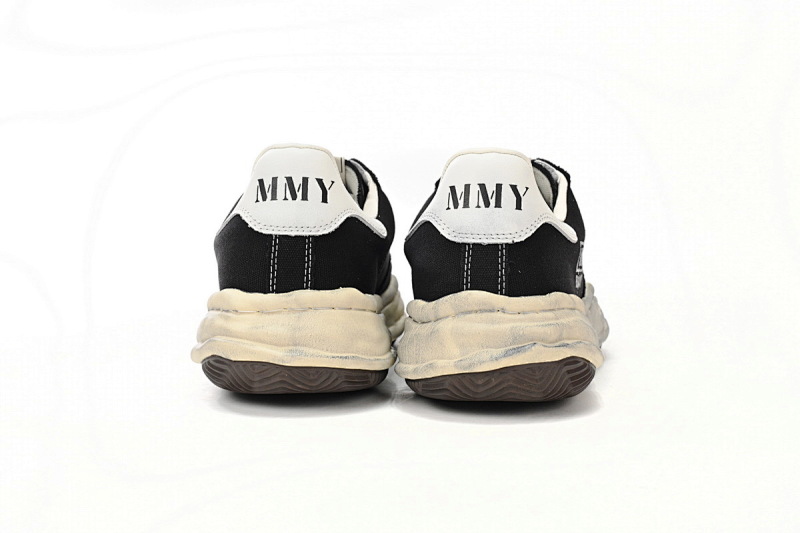【BA9LC】790复古白黑 三原康裕低帮时尚板鞋 NO.790 MIHARA YASUHIRO Vintage White Black