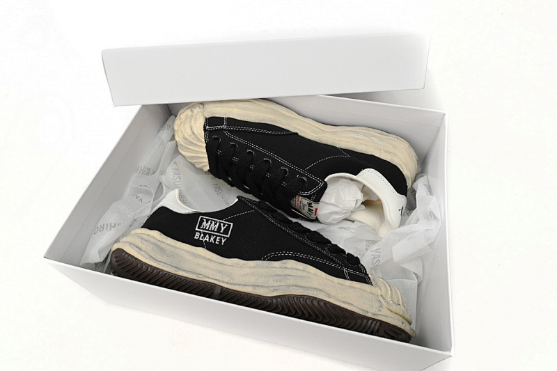【BA9LC】790复古白黑 三原康裕低帮时尚板鞋 NO.790 MIHARA YASUHIRO Vintage White Black