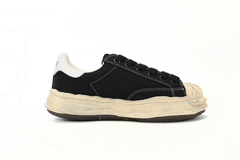 【BA9LC】790复古白黑 三原康裕低帮时尚板鞋 NO.790 MIHARA YASUHIRO Vintage White Black