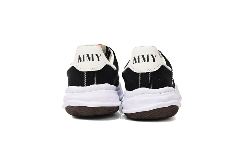 【BA9LC】762白黑底 三原康裕低帮时尚板鞋 NO.762 MIHARA YASUHIRO White And Black Background