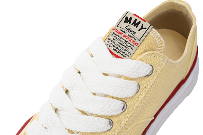 【BA9LC】781黄白红 三原康裕低帮时尚板鞋 NO.781 MIHARA YASUHIRO Yellow, White, And Red