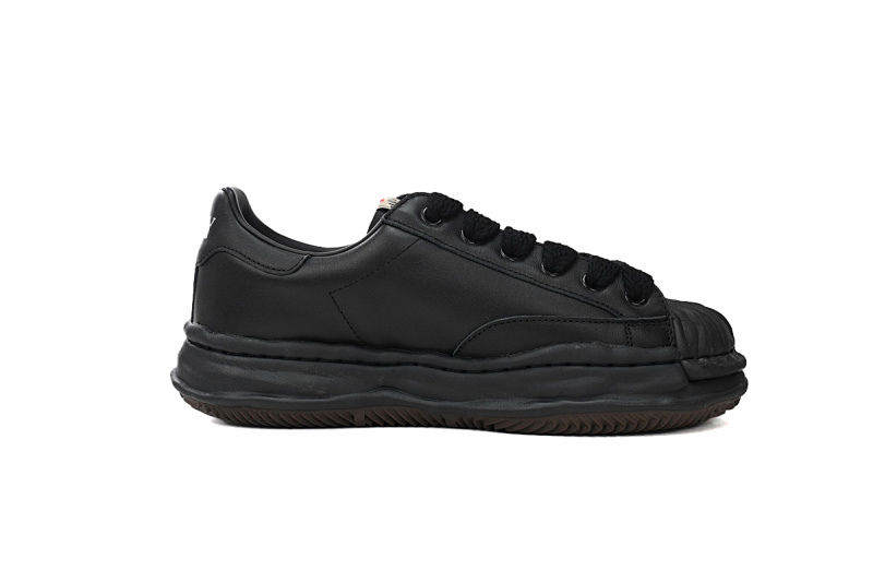 【BA9LC】751全黑金 三原康裕低帮时尚板鞋 NO.751 MIHARA YASUHIRO All Black Golde